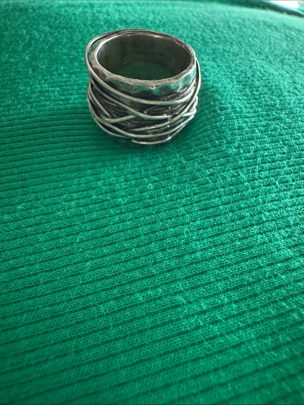 Sterling silver ring - Picture 4 of 6